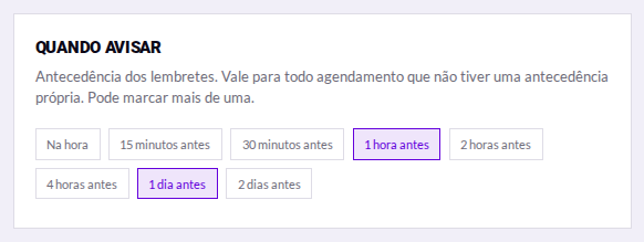 Quando avisar