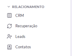 Painel do contato