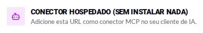 Conector hospedado