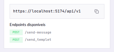 Endpoints disponíveis