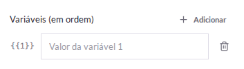 Variáveis