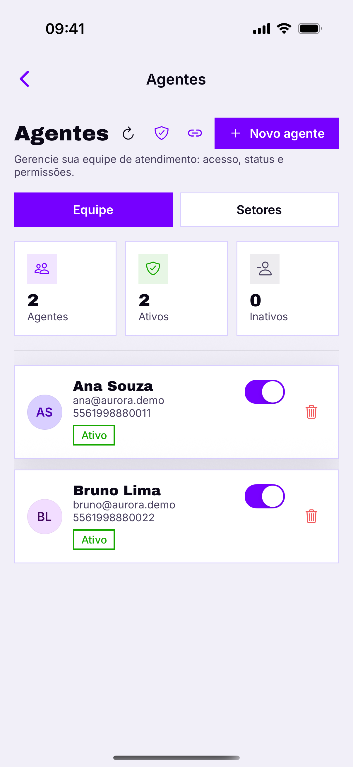 Agentes
