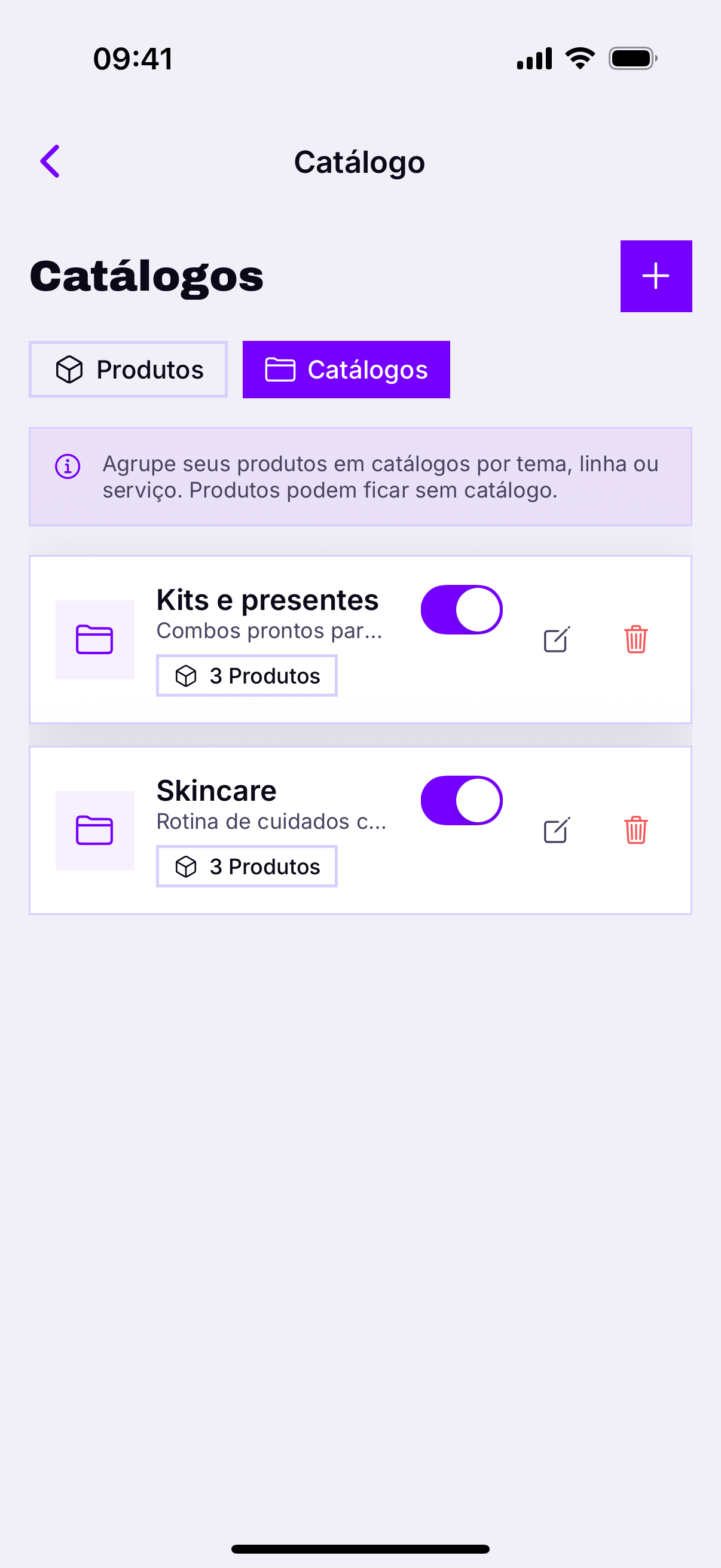 Catálogos