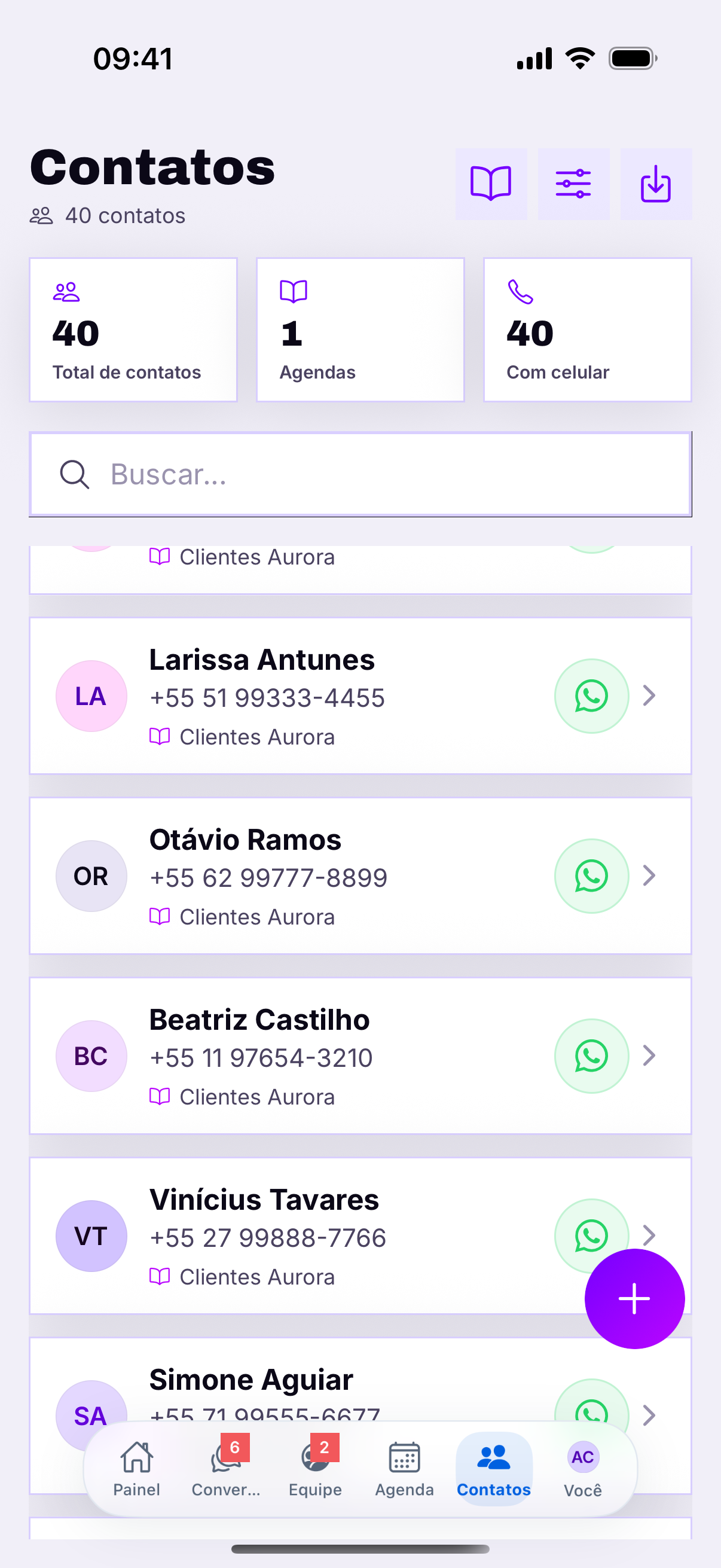 A lista
