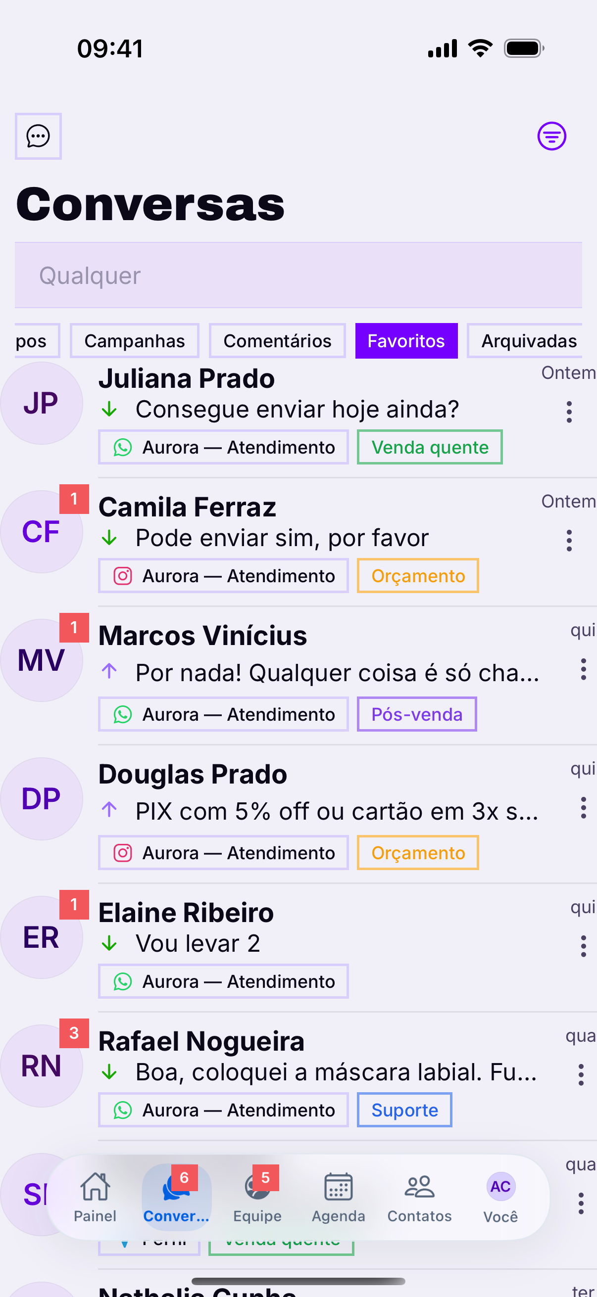Favoritos