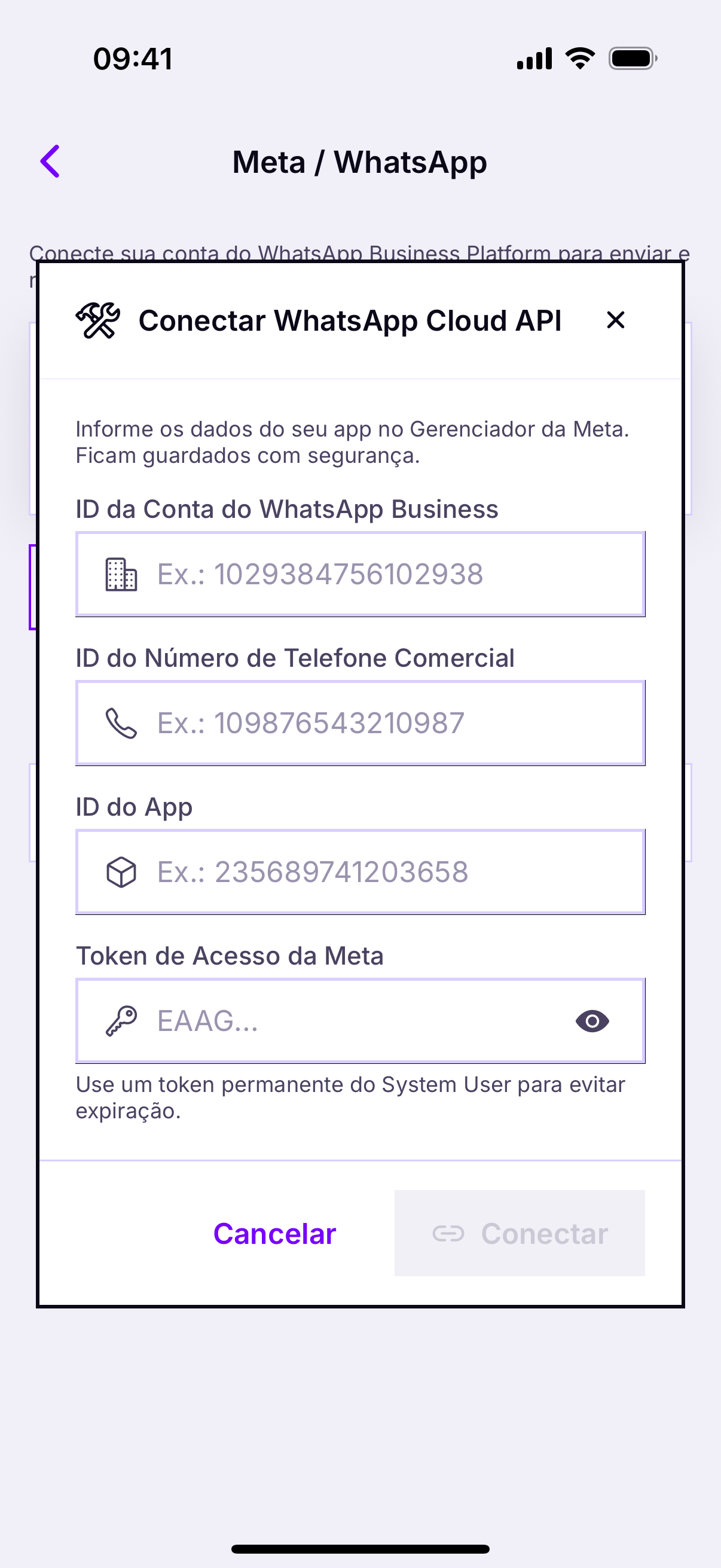Conectar Cloud API