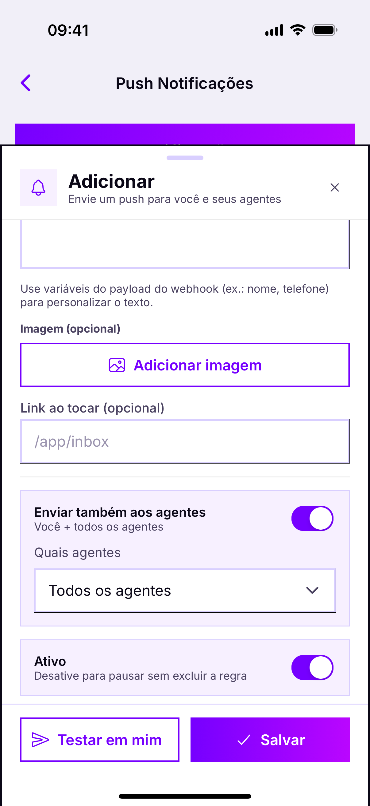 Destinatários