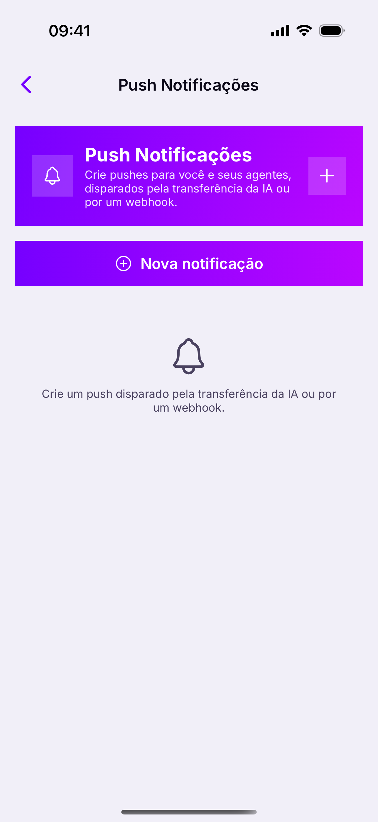 Push Notificações