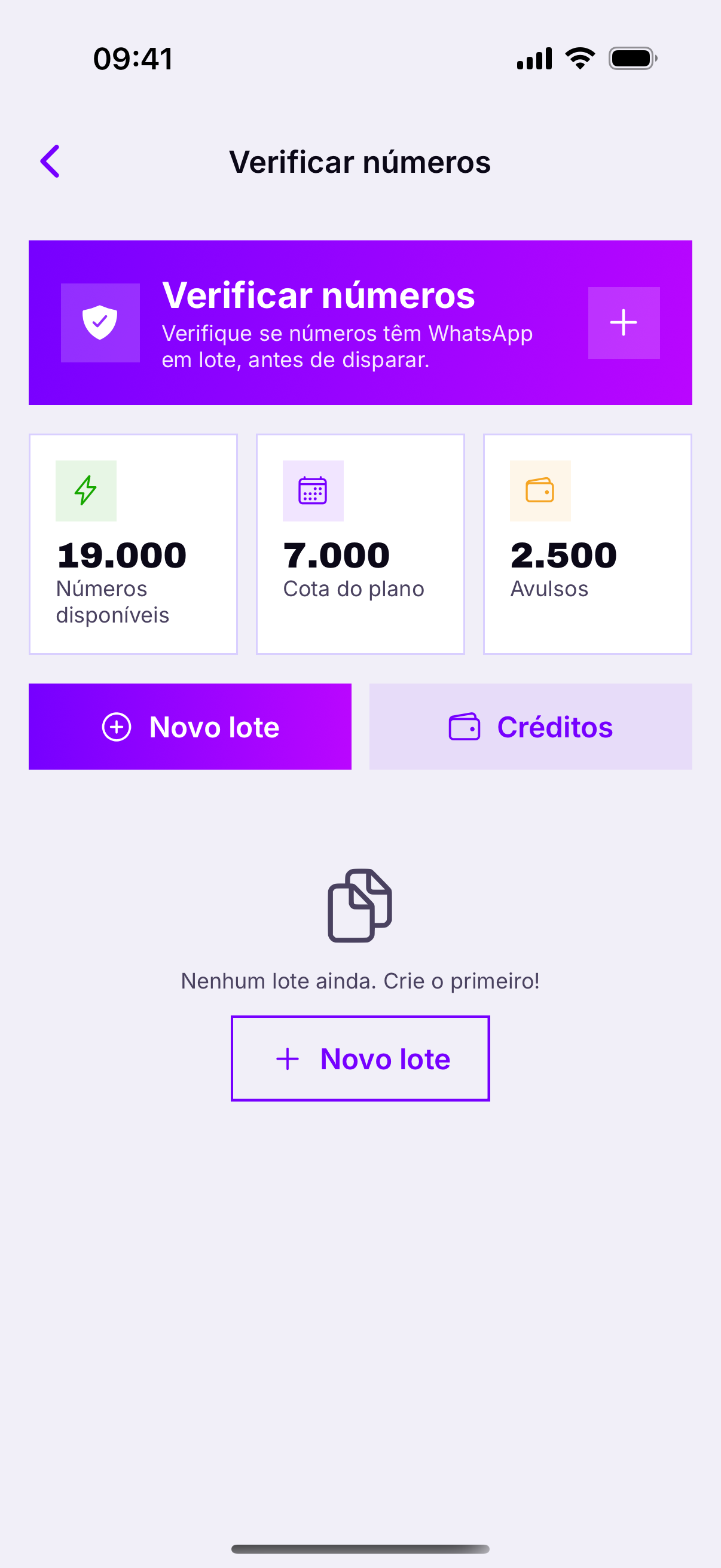 Verificar números