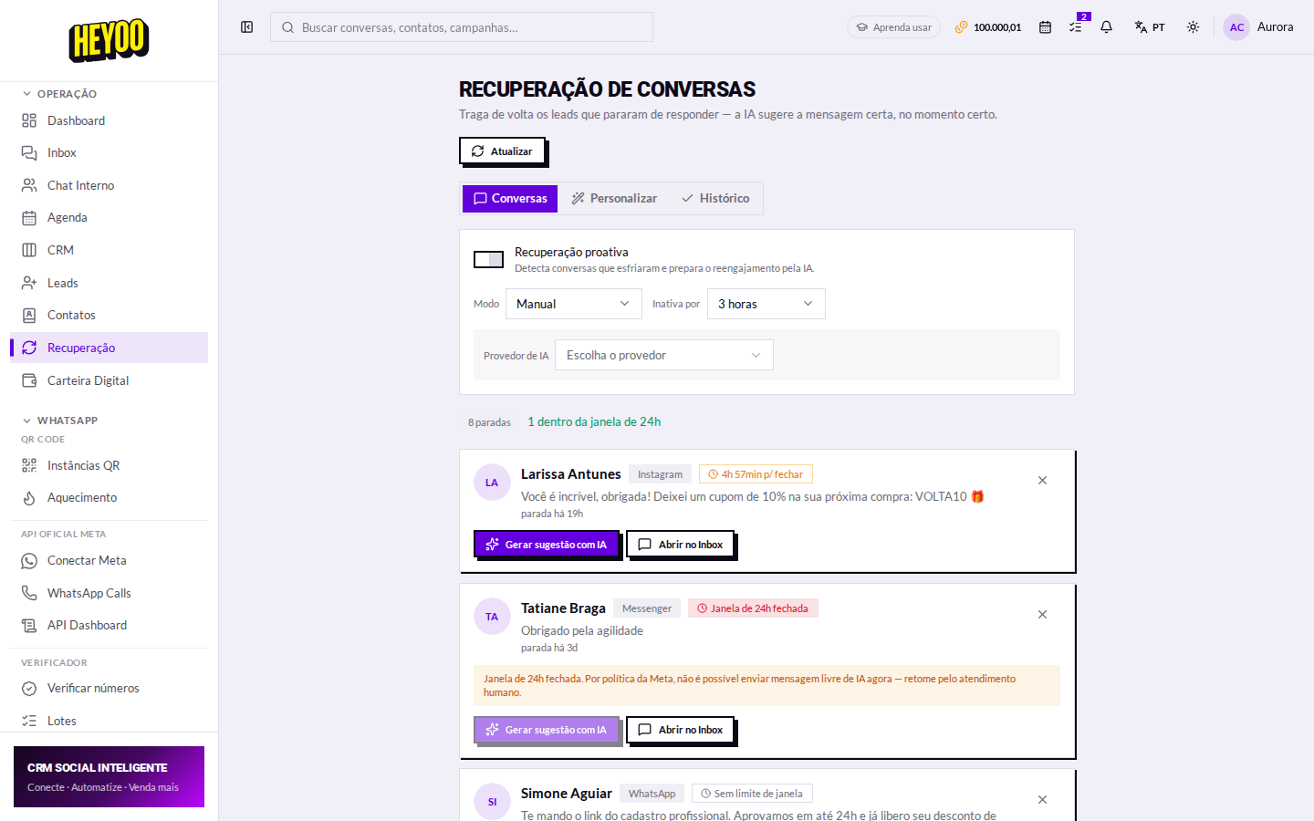 Janela de 24h
