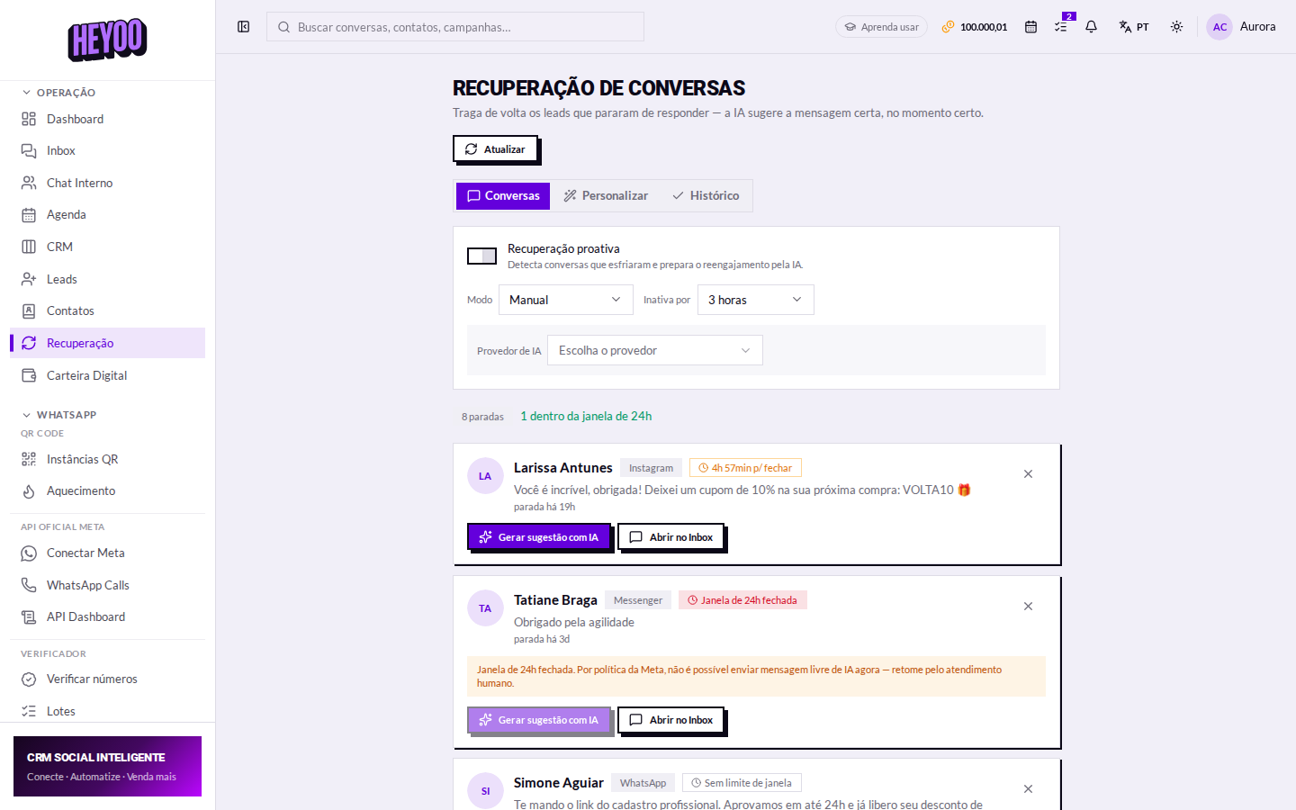 Tela final