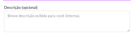 Descrição do setor