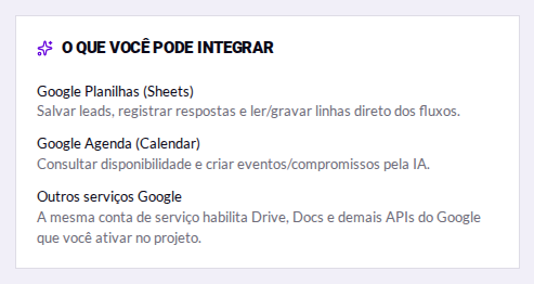 O que integrar