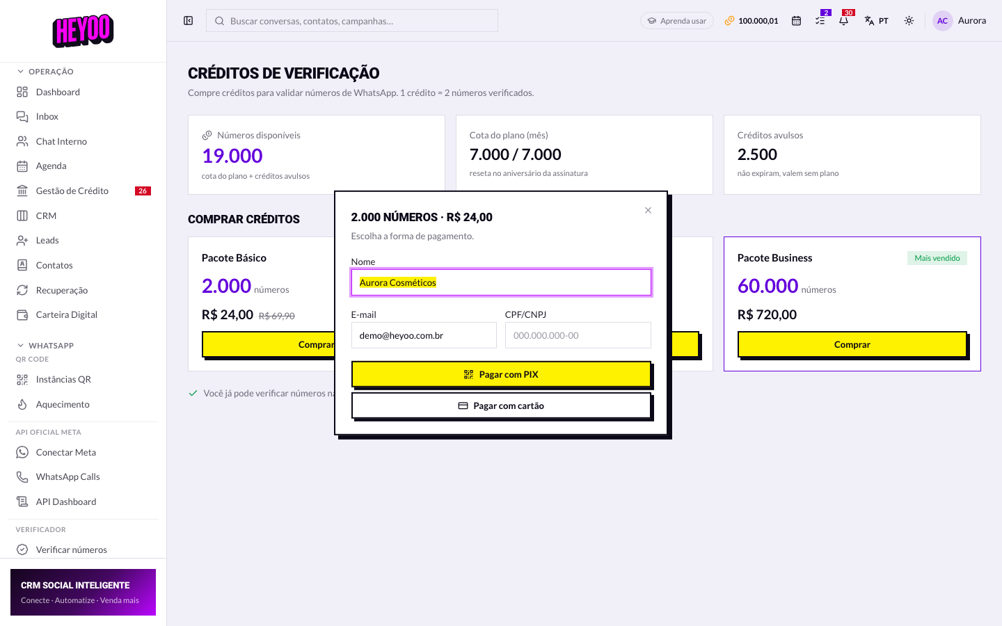 Comprar antes da campanha, com folga.