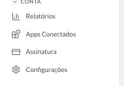 Conectado ou desconectado.